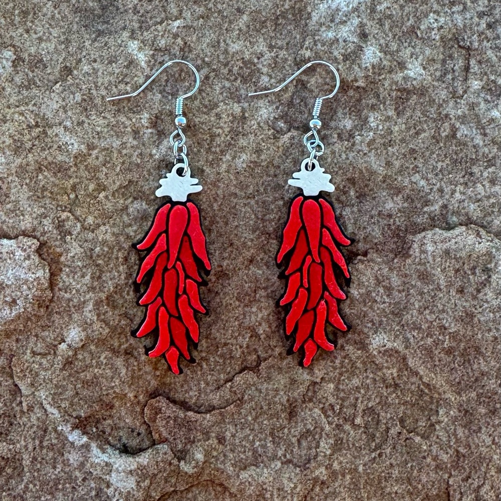 Red Ristra earrings